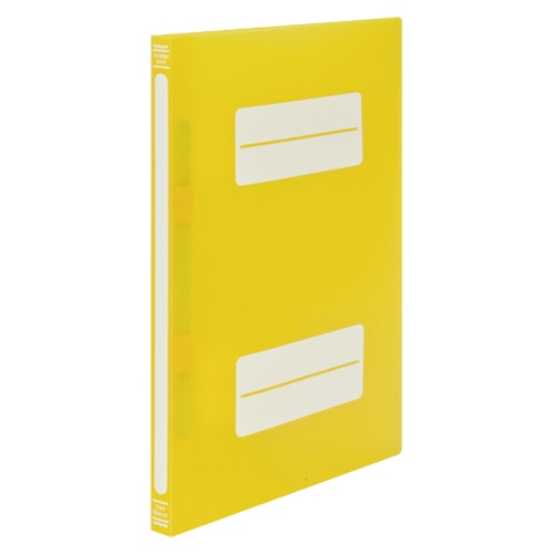 フF-PP80-YC フラットファイルPPA4SイエローC 1冊 (ご注文単位1冊)【直送品】