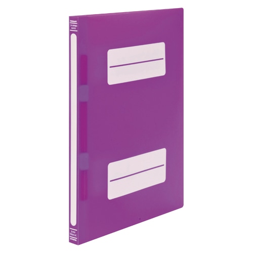 フF-PP80-VC フラットファイルPPA4SバイオレットC 1冊 (ご注文単位1冊)【直送品】
