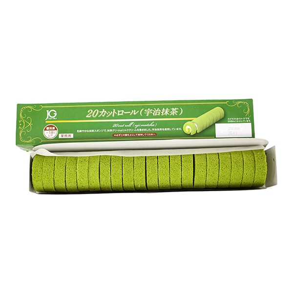 カットロール(宇治抹茶) 210g 冷凍 1個※軽(ご注文単位1個)※注文上限数12まで【直送品】