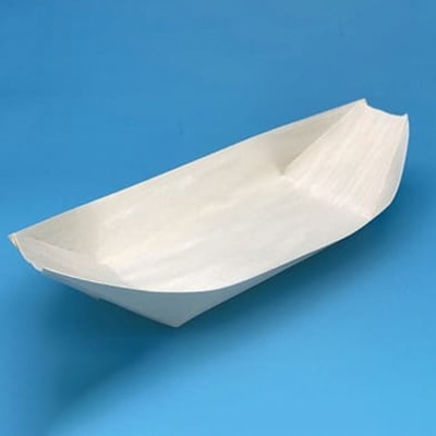 やなぎプロダクツ 木製舟皿　アスペン材 9寸 Y-069 1袋（ご注文単位20袋）【直送品】