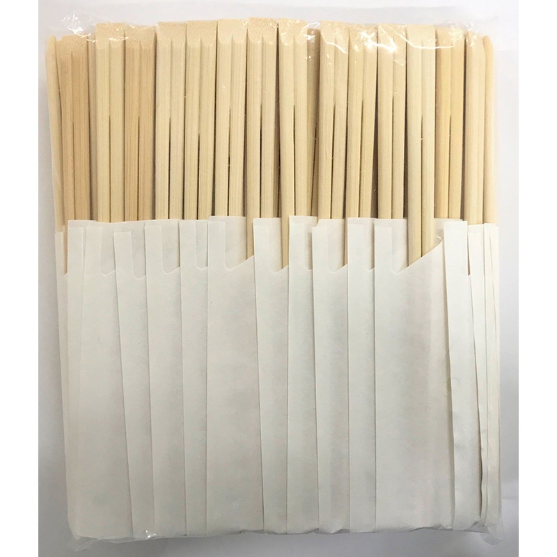 やなぎプロダクツ 割箸 竹天削箸 箸袋入 無地袴 21cm 100膳 P-381 1袋(ご注文単位30袋)【直送品】