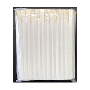 やなぎプロダクツ 割箸 アスペン元禄箸 箸袋入 無地角切 20.3cm 100膳 P-062 1袋(ご注文単位40袋)【直送品】