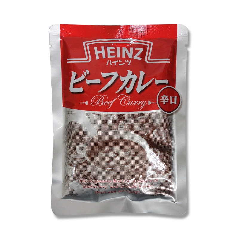 ハインツ日本 ビーフカレー　辛口 200g 常温 1個※軽（ご注文単位1個）※注文上限数12まで【直送品】