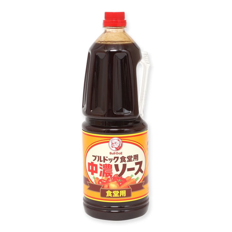 ブルドックソース ブルドッグ食堂用 中濃ソース 1.8L 常温 1個※軽(ご注文単位1個)※注文上限数12まで【直送品】