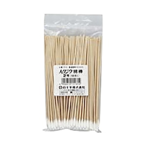ハクジウ　綿棒2号　15161　100本入 木軸  1個（ご注文単位1個）【直送品】