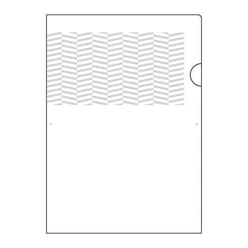 OP2471 紙製トリックフォルダ1/3半透 1冊 (ご注文単位1冊)【直送品】