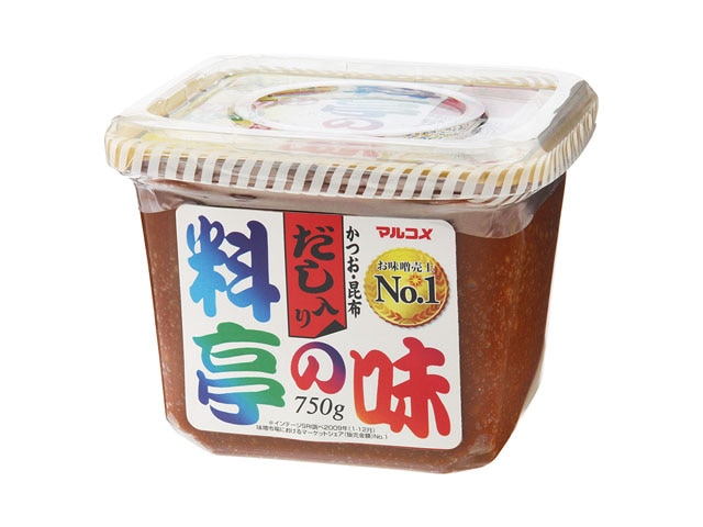 マルコメ だし入り料亭の味 750g 常温 1パック※軽（ご注文単位1パック）※注文上限数12まで【直送品】