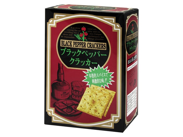ブラックペッパークラッカー 5枚×6 常温 1個※軽（ご注文単位1個）※注文上限数12まで【直送品】