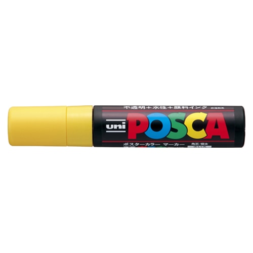 PC-17K.2 ユニ ポスカ 極太角芯 黄 1本 (ご注文単位1本)【直送品】