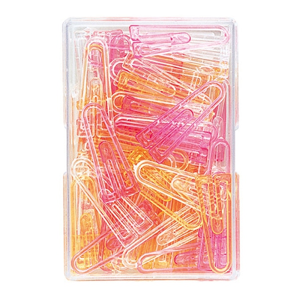 ミツヤ カラークリップ プチ フルーツカラー 70本入 PC-70-F 1個（ご注文単位20個）【直送品】