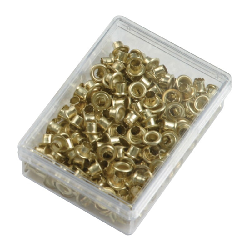 ミツヤ ハトメ鋲 No.5 鉄製 250個入 HI-250 1個(ご注文単位10個)【直送品】