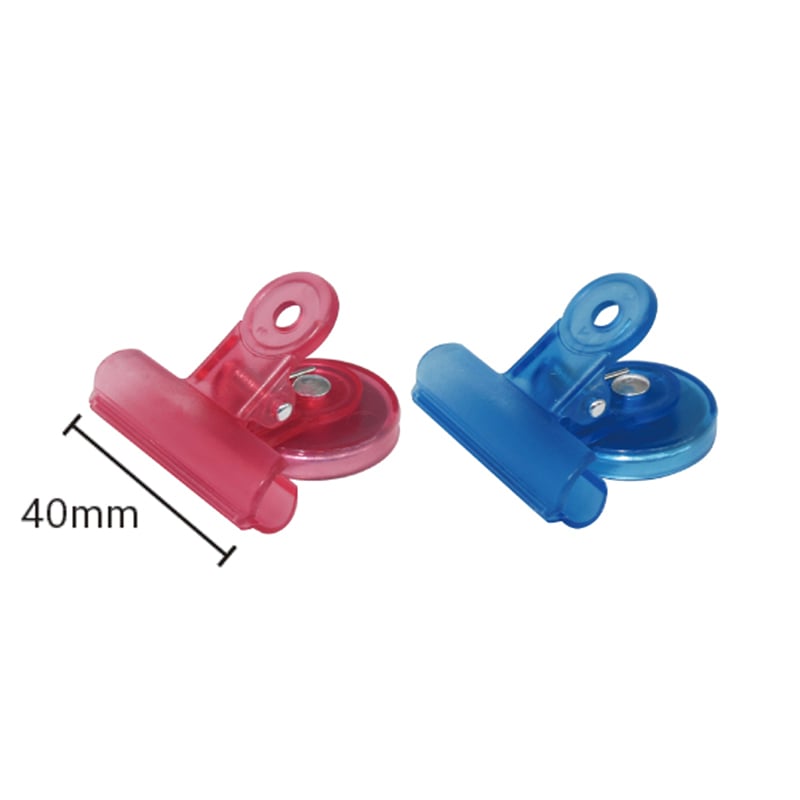 ミツヤ アクアマグクリップ 小 2個パック 赤・青アソート AM-02P 1個(ご注文単位5個)【直送品】