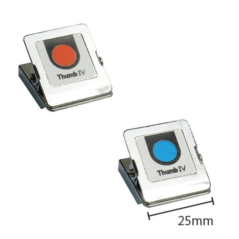 ミツヤ スチールマグネットクリップ 角型 小々 2個入 SMS-200 1個（ご注文単位10個）【直送品】