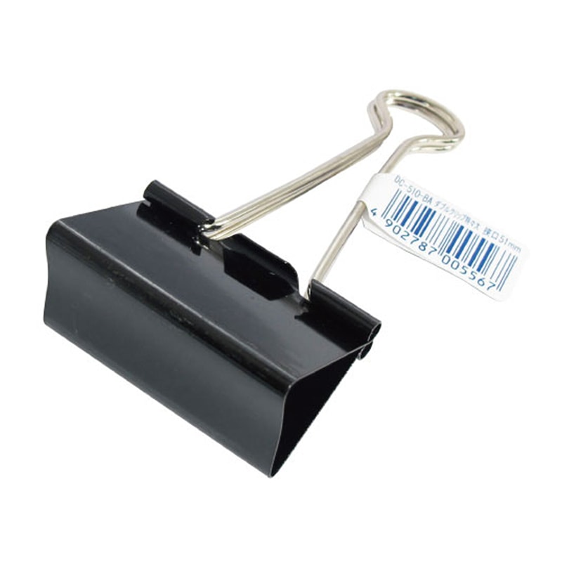 ミツヤ ダブルクリップ 特々大 バラ DC-510-BA 1個（ご注文単位10個）【直送品】