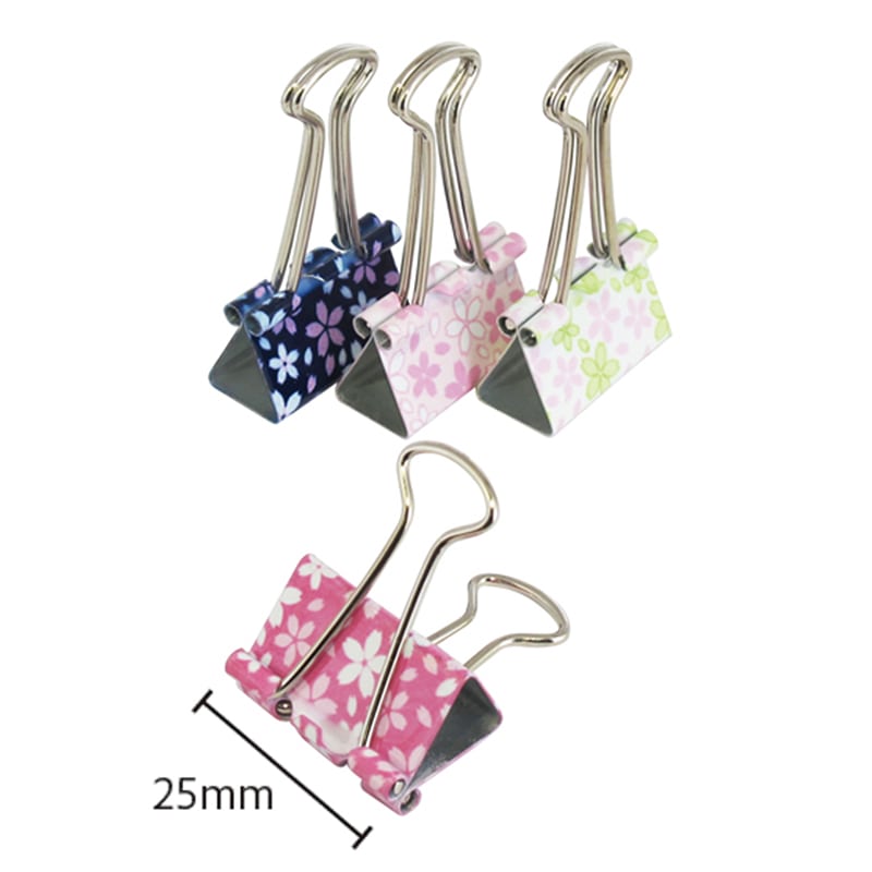 ミツヤ デコドキュWクリップ 中 さくら DD-SK-M 1個（ご注文単位5個）【直送品】