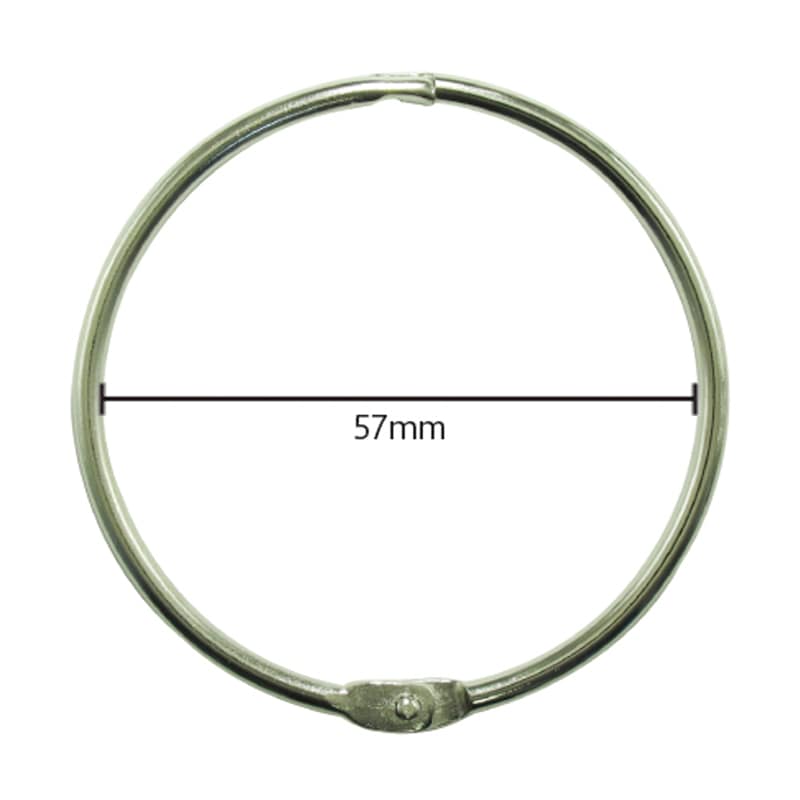 ミツヤ カ-ドリング No.50 57mm 50個紙箱入 CR-510 1個(ご注文単位1個)【直送品】