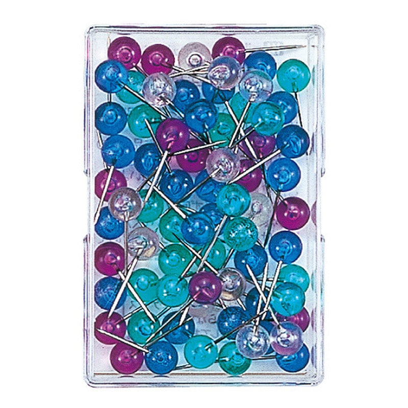 ミツヤ マップピン 6mm マリンカラー 70本入 MP-6-M 1個（ご注文単位20個）【直送品】