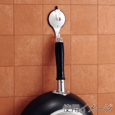 ミツヤ レバー式 強力吸盤フック ボールド Sサイズ KHB-04 1個（ご注文単位5個）【直送品】