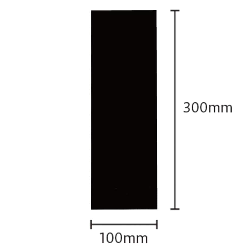 ミツヤ 粘着テープ付マグネットシート 黒 MS-2L 1個(ご注文単位10個)【直送品】