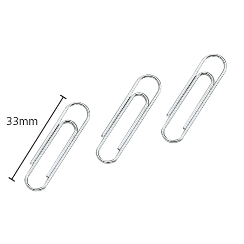 ミツヤ ゼムクリップ 特大 150本箱入 BX2-GM0 1個(ご注文単位5個)【直送品】