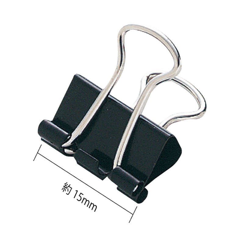 ミツヤ ダブルクリップ 豆 35本箱入 BX2-DBC15 1個(ご注文単位5個)【直送品】