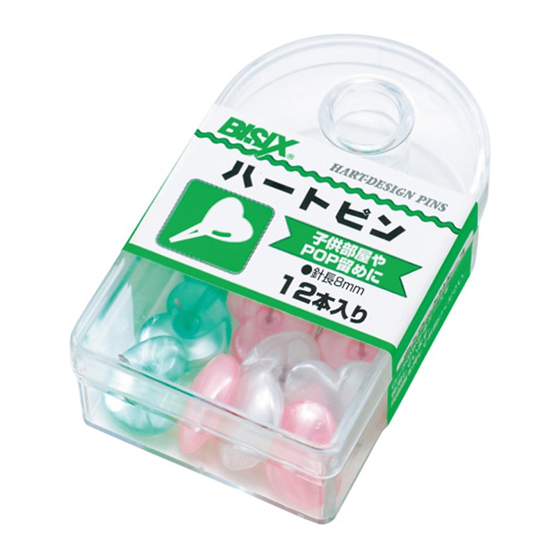 ミツヤ ハートピン BX1-13 1個（ご注文単位5個）【直送品】