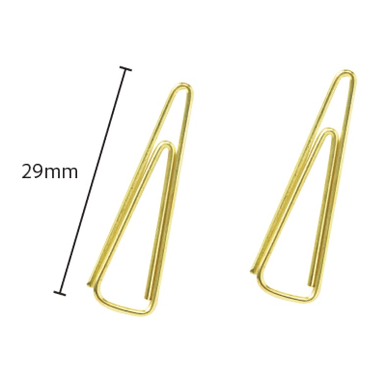 ミツヤ ゼムクリップ Vゼム 大 80本箱入 BX1-TEVL 1個(ご注文単位5個)【直送品】