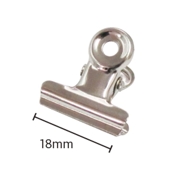 ミツヤ 目玉クリップ 豆 10個パック MDC-18P 1個(ご注文単位10個)【直送品】