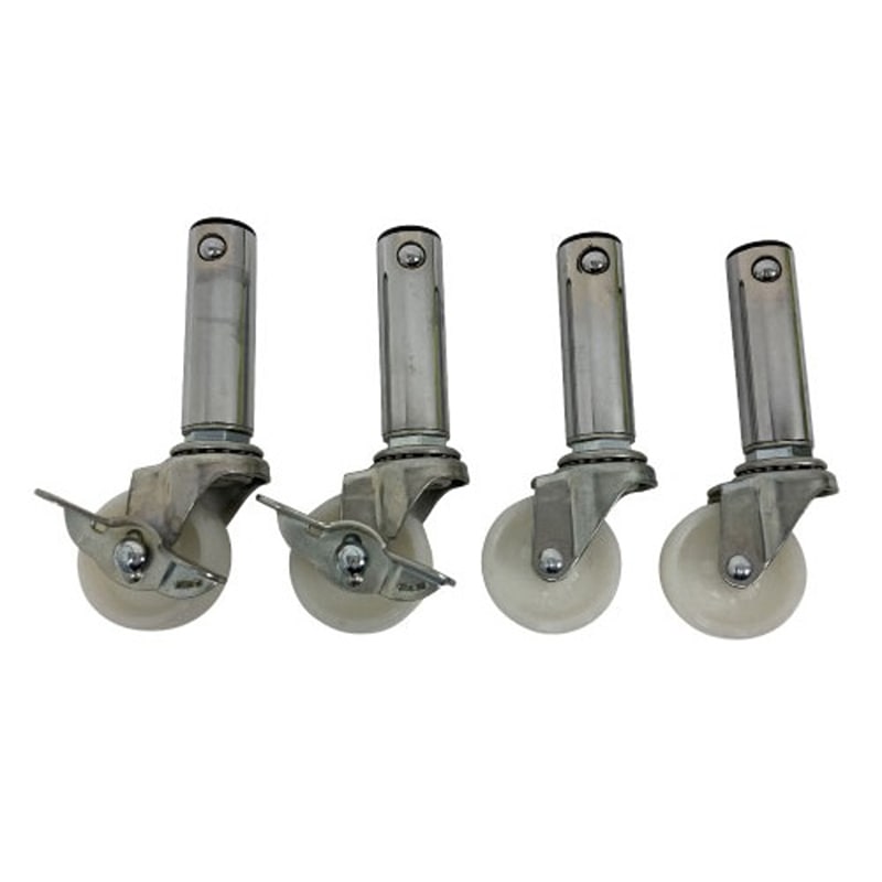 ミツヤ ポリカトラコン φ50キャスター 4個セット PTC-C50 1セット（ご注文単位10セット）【直送品】