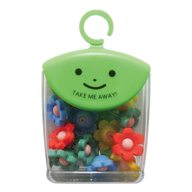 ミツヤ ツレテッテ フラワーピン 12本入 TM-10 1個（ご注文単位5個）【直送品】