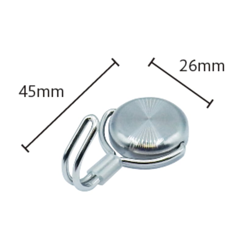 ミツヤ ステンレス パワーマグネットフック 3kg PMH-SUS3 1個(ご注文単位5個)【直送品】