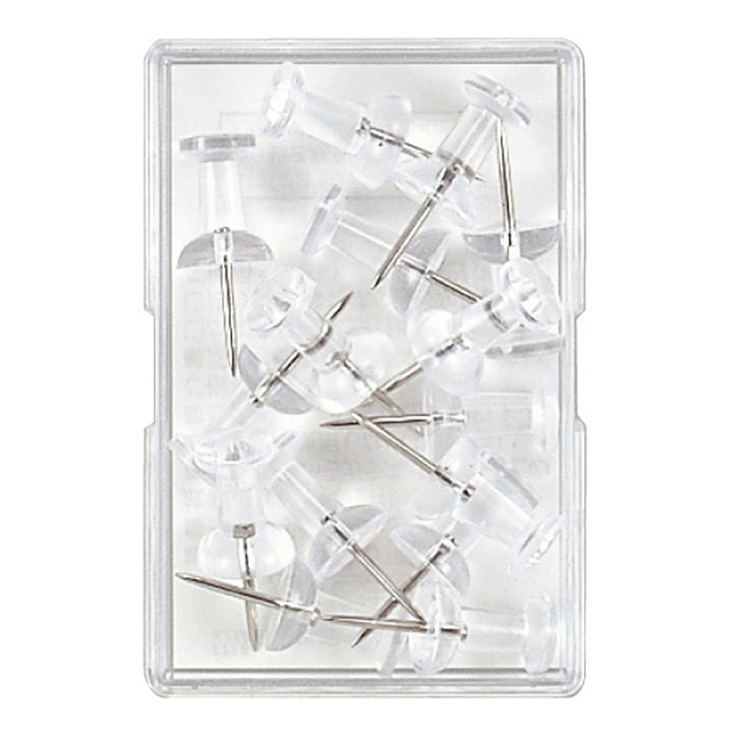 ミツヤ カラーピンボンゴ 透明 15本入 PB-1500-T 1個（ご注文単位20個）【直送品】