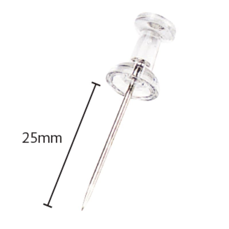 ミツヤ カラーピンボンゴ ロング 透明 11本入 PBL-1500-T 1個(ご注文単位20個)【直送品】