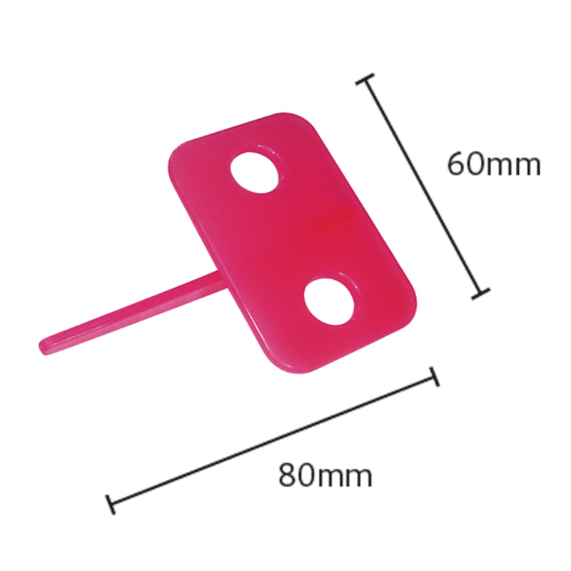 ミツヤ ダンボールクリップ ダンロック ピンク 4個入 DL4P-PK 1個(ご注文単位5個)【直送品】