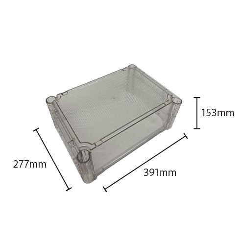 ミツヤ ポリカトラコン 本体 クリア PTC-T 1個(ご注文単位8個)【直送品】