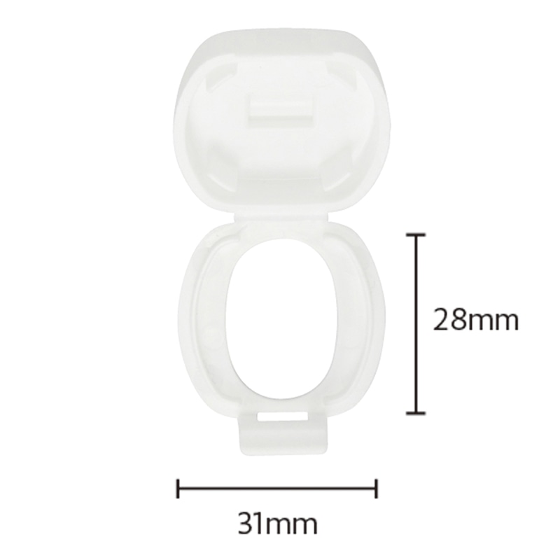 ミツヤ 名札 なふだっこ ホワイト NK-WH 1個(ご注文単位5個)【直送品】