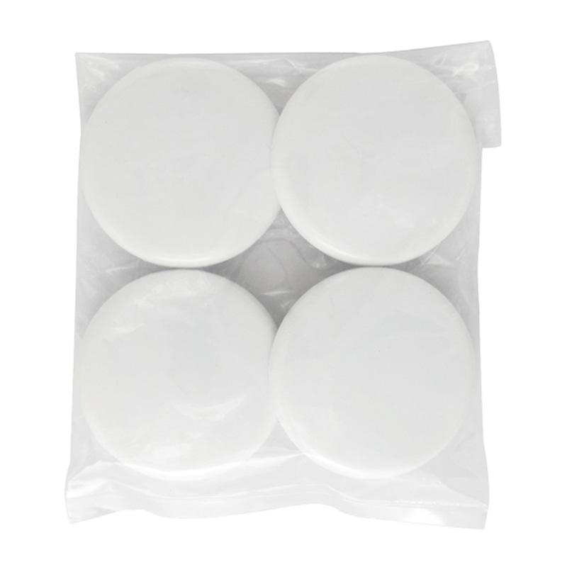 ミツヤ カラーマグネット 40mm 白 4個PP袋入 CM40-4P-WH 1個（ご注文単位100個）【直送品】