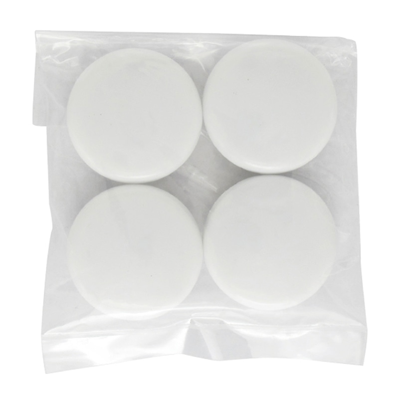 ミツヤ カラーマグネット 30mm 白 4個PP袋入 CM30-4P-WH 1個（ご注文単位100個）【直送品】