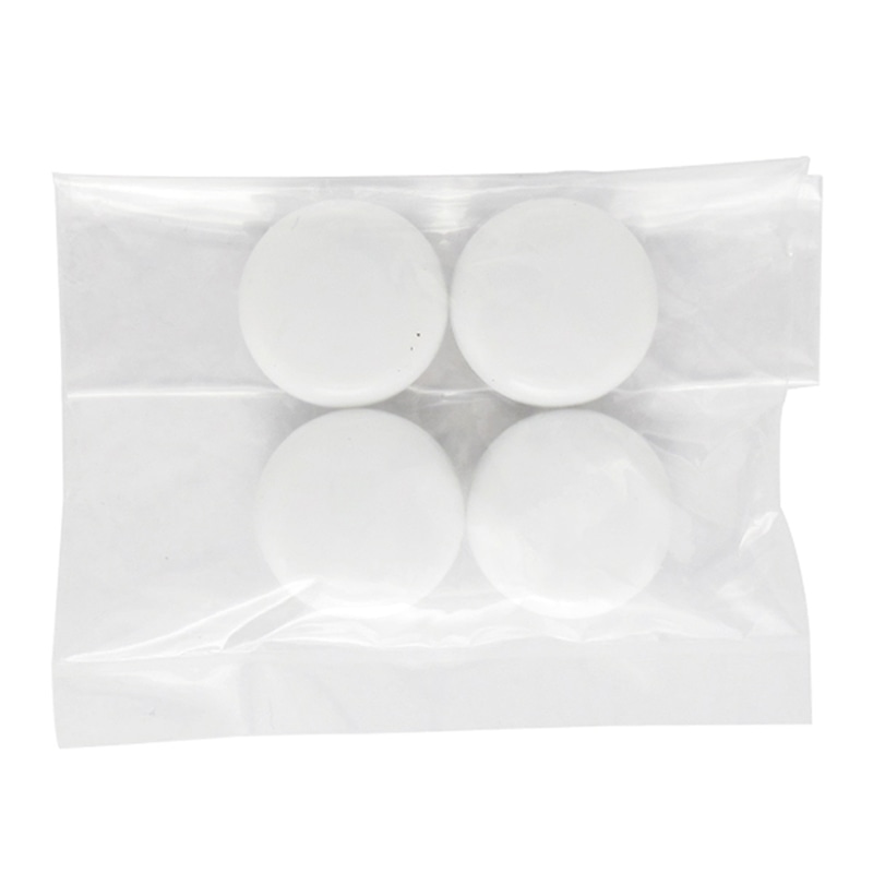 ミツヤ カラーマグネット 20mm 白 4個PP袋入 CM20-4P-WH 1個（ご注文単位100個）【直送品】