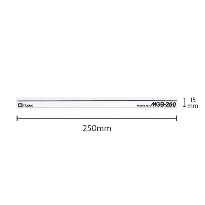 ミツヤ マグネットバー 250mm 白 MGB-250-WH 1個（ご注文単位10個）【直送品】