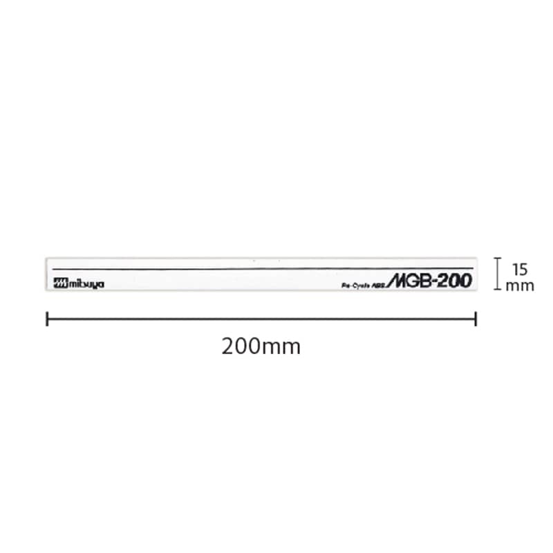 ミツヤ マグネットバー 200mm 白 MGB-200-WH 1個（ご注文単位10個）【直送品】
