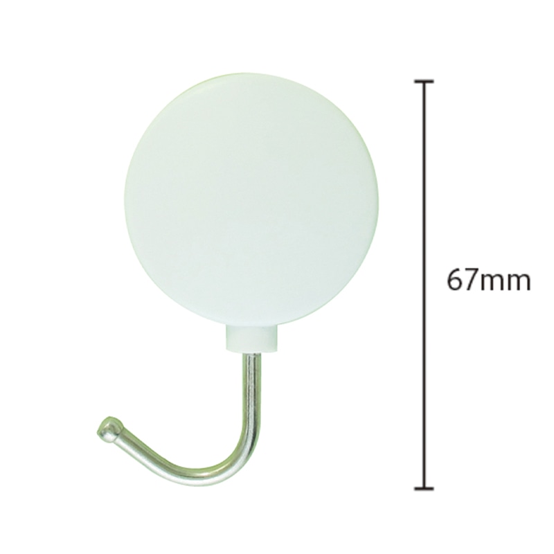 ミツヤ プラマグネットフック 小 白 PMHRS-WH 1個(ご注文単位10個)【直送品】