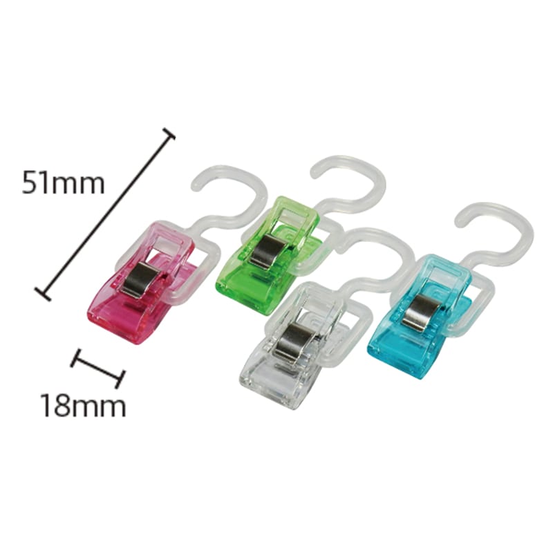 ミツヤ クリップモア ハンガークリップ 4個入 CLM-3 1個（ご注文単位5個）【直送品】