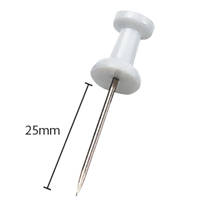 ミツヤ ロングボンゴピン 白 BX1-4-WH 1個(ご注文単位5個)【直送品】