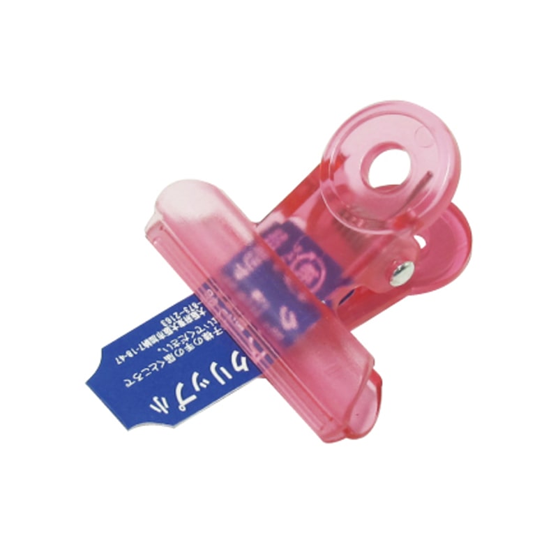 ミツヤ クリアクリップ アクア 小 バラ 赤 PCC02-BA-RD 1個(ご注文単位200個)【直送品】
