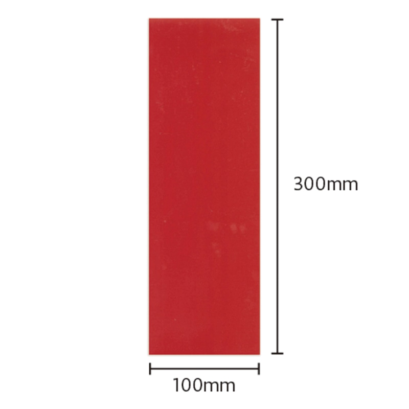 ミツヤ 両面カラーマグネットシート つやあり 赤 MS-3LD-RD 1個(ご注文単位10個)【直送品】