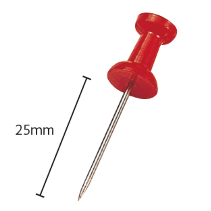 ミツヤ ロングボンゴピン 赤 BX1-4-RD 1個(ご注文単位5個)【直送品】