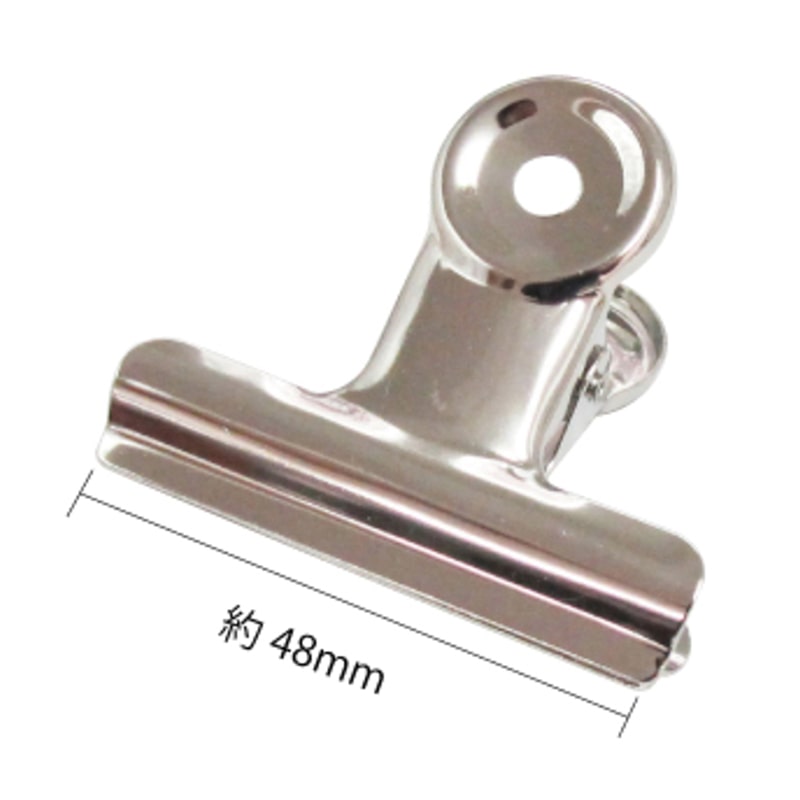 ミツヤ 目玉クリップ 中 4個パック MDC-48P 1個(ご注文単位10個)【直送品】