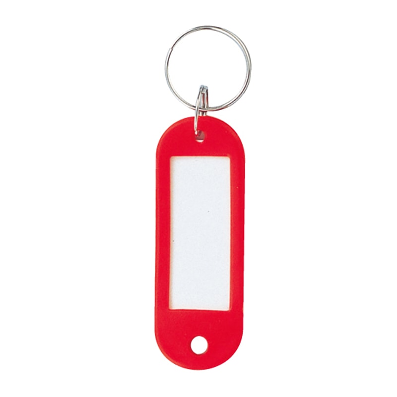 ミツヤ ネームタグ 大 バラ 赤 NT-01BA-RD 1個（ご注文単位50個）【直送品】