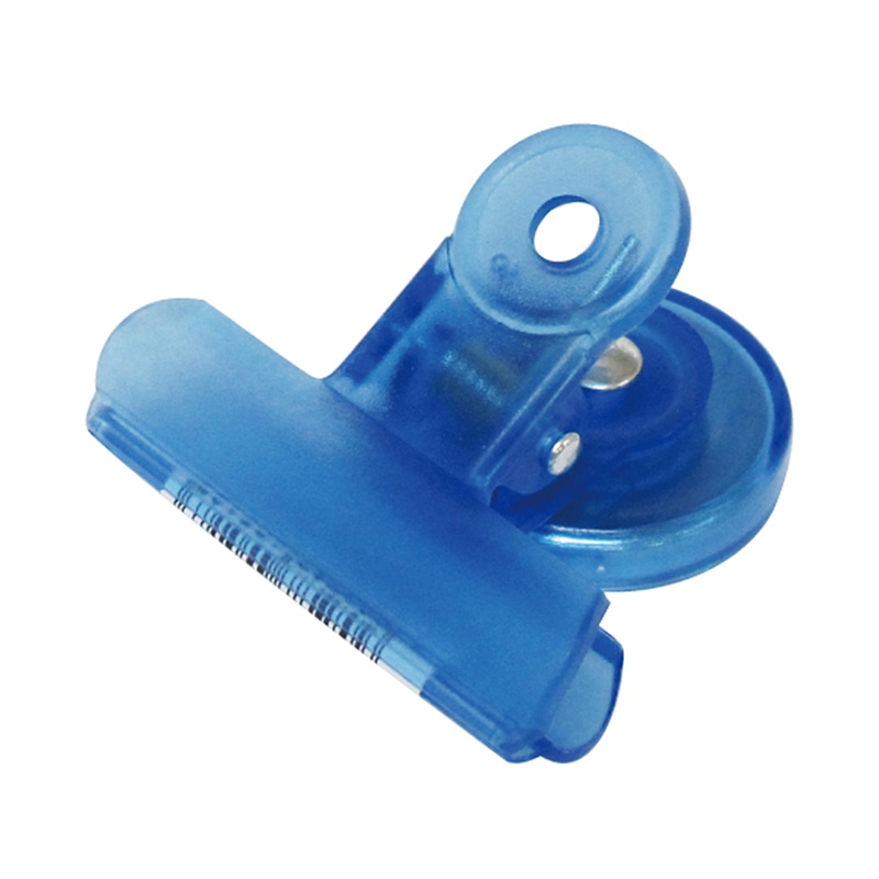 ミツヤ アクアマグクリップ 中 バラ 青 AM-01BA-BU 1個（ご注文単位50個）【直送品】